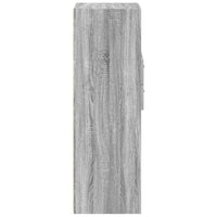 Thumbnail for Highboard Grau Sonoma 30x42,5x124 cm Holzwerkstoff