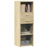 Thumbnail for Highboard Sonoma-Eiche 40x42,5x124 cm Holzwerkstoff