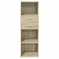 Thumbnail for Highboard Sonoma-Eiche 40x42,5x124 cm Holzwerkstoff