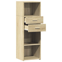 Thumbnail for Highboard Sonoma-Eiche 40x42,5x124 cm Holzwerkstoff