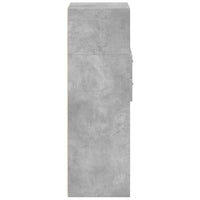 Thumbnail for Highboard Betongrau 40x42,5x124 cm Holzwerkstoff