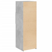 Thumbnail for Highboard Betongrau 40x42,5x124 cm Holzwerkstoff