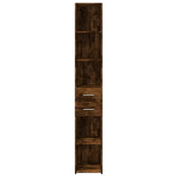 Thumbnail for Highboard Räuchereiche 30x42,5x185 cm Holzwerkstoff