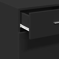 Thumbnail for Sideboard Schwarz 50x42,5x93 cm Holzwerkstoff