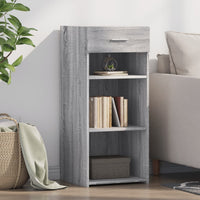 Thumbnail for Sideboard Grau Sonoma 40x42,5x93 cm Holzwerkstoff
