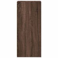 Thumbnail for Sideboard Braun Eichen-Optik 30x41x93 cm Holzwerkstoff