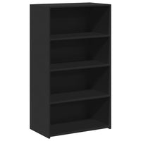 Thumbnail for Highboard Schwarz 70x41x124 cm Holzwerkstoff