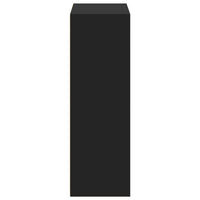 Thumbnail for Highboard Schwarz 70x41x124 cm Holzwerkstoff