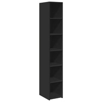 Thumbnail for Highboard Schwarz 30x41x185 cm Holzwerkstoff