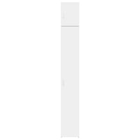 Thumbnail for Hochschrank Schmal Weiß 30x42,5x225 cm Holzwerkstoff