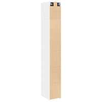 Thumbnail for Hochschrank Schmal Weiß 30x42,5x225 cm Holzwerkstoff