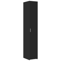 Thumbnail for Hochschrank Schmal Schwarz 30x42,5x225 cm Holzwerkstoff