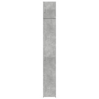 Thumbnail for Hochschrank Schmal Betongrau 30x42,5x225 cm Holzwerkstoff