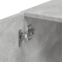 Thumbnail for Hochschrank Schmal Betongrau 30x42,5x225 cm Holzwerkstoff