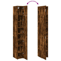 Thumbnail for Hochschrank Schmal Räuchereiche 30x42,5x225 cm Holzwerkstoff