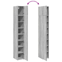 Thumbnail for Hochschrank Schmal Grau Sonoma 30x42,5x225 cm Holzwerkstoff