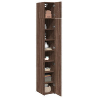 Thumbnail for Hochschrank Schmal Eichen-Optik 30x42,5x225 cm Holzwerkstoff