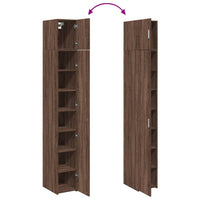 Thumbnail for Hochschrank Schmal Eichen-Optik 30x42,5x225 cm Holzwerkstoff