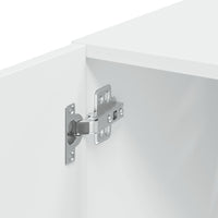 Thumbnail for Hochschrank Schmal Weiß 30x42,5x225 cm Holzwerkstoff
