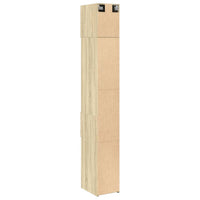 Thumbnail for Hochschrank Schmal Sonoma-Eiche 30x42,5x225 cm Holzwerkstoff