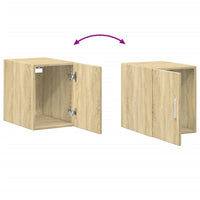 Thumbnail for Hochschrank Schmal Sonoma-Eiche 30x42,5x225 cm Holzwerkstoff