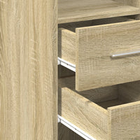 Thumbnail for Hochschrank Schmal Sonoma-Eiche 30x42,5x225 cm Holzwerkstoff