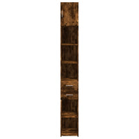 Thumbnail for Hochschrank Schmal Räuchereiche 30x42,5x225 cm Holzwerkstoff