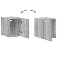 Thumbnail for Hochschrank Schmal Grau Sonoma 30x42,5x225 cm Holzwerkstoff