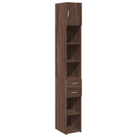 Thumbnail for Hochschrank Schmal Eichen-Optik 30x42,5x225 cm Holzwerkstoff
