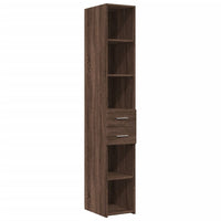 Thumbnail for Hochschrank Schmal Eichen-Optik 30x42,5x225 cm Holzwerkstoff
