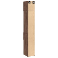 Thumbnail for Hochschrank Schmal Eichen-Optik 30x42,5x225 cm Holzwerkstoff