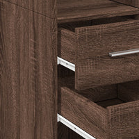 Thumbnail for Hochschrank Schmal Eichen-Optik 30x42,5x225 cm Holzwerkstoff