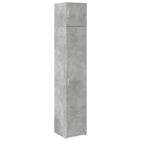 Thumbnail for Hochschrank Schmal Betongrau 40x42,5x225 cm Holzwerkstoff