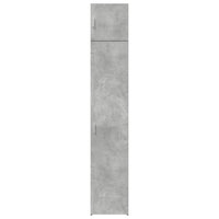 Thumbnail for Hochschrank Schmal Betongrau 40x42,5x225 cm Holzwerkstoff