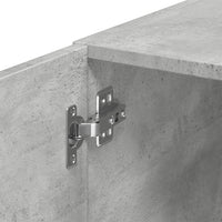 Thumbnail for Hochschrank Schmal Betongrau 40x42,5x225 cm Holzwerkstoff