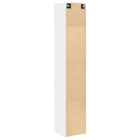 Thumbnail for Hochschrank Schmal Weiß 40x42,5x225 cm Holzwerkstoff
