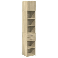 Thumbnail for Hochschrank Schmal Sonoma-Eiche 40x42,5x225 cm Holzwerkstoff