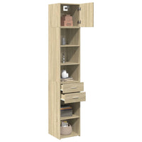 Thumbnail for Hochschrank Schmal Sonoma-Eiche 40x42,5x225 cm Holzwerkstoff