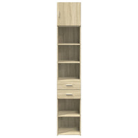 Thumbnail for Hochschrank Schmal Sonoma-Eiche 40x42,5x225 cm Holzwerkstoff