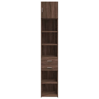 Thumbnail for Hochschrank Schmal Eichen-Optik 40x42,5x225 cm Holzwerkstoff