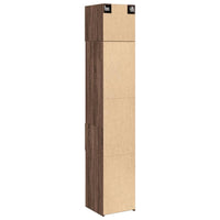 Thumbnail for Hochschrank Schmal Eichen-Optik 40x42,5x225 cm Holzwerkstoff