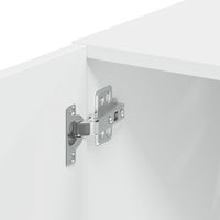 Thumbnail for Hochschrank Schmal Weiß 45x42,5x225 cm Holzwerkstoff