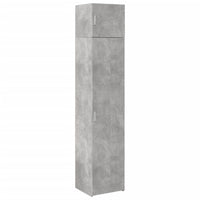 Thumbnail for Hochschrank Schmal Betongrau 45x42,5x225 cm Holzwerkstoff