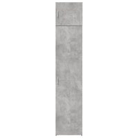 Thumbnail for Hochschrank Schmal Betongrau 45x42,5x225 cm Holzwerkstoff