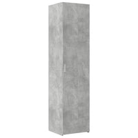 Thumbnail for Hochschrank Schmal Betongrau 45x42,5x225 cm Holzwerkstoff