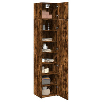 Thumbnail for Hochschrank Schmal Räuchereiche 45x42,5x225 cm Holzwerkstoff