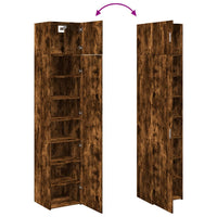 Thumbnail for Hochschrank Schmal Räuchereiche 45x42,5x225 cm Holzwerkstoff