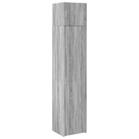 Thumbnail for Hochschrank Schmal Grau Sonoma 45x42,5x225 cm Holzwerkstoff