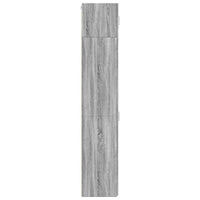 Thumbnail for Hochschrank Schmal Grau Sonoma 45x42,5x225 cm Holzwerkstoff