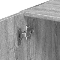 Thumbnail for Hochschrank Schmal Grau Sonoma 45x42,5x225 cm Holzwerkstoff
